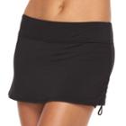 Women's Tyr Solid Skirtini Bottoms, Size: Xs, Black