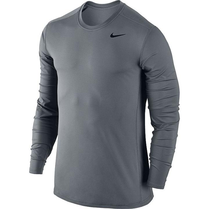 Men's Nike Dri-fit Base Layer Fitted Cool Top, Size: Xl, Grey Other