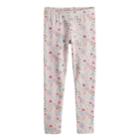 Girls 4-10 Jumping Beans&reg; Print Full-length Leggings, Size: 5, Lt Beige