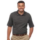 Big & Tall Haggar Classic-fit Space-dyed Performance Polo, Men's, Size: 2xb, Silver