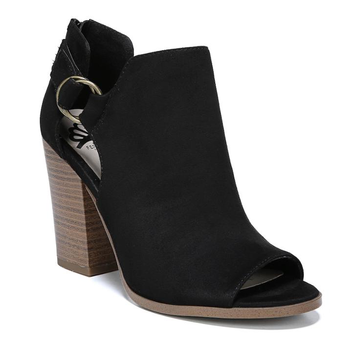 Fergalicious Venge Women's High Heel Ankle Boots, Size: 8, Black