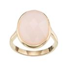 Lc Lauren Conrad Pink Oval Ring, Women's, Size: 7