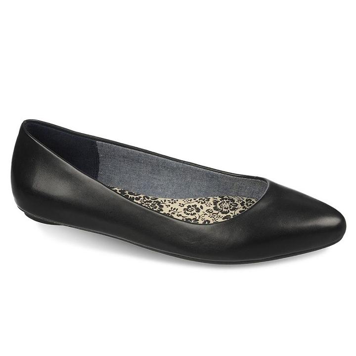 Dr. Scholl's Really Women's Leather Ballet Flats, Size: Medium (8.5), Oxford