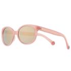 Converse 55mm Women's Round Sunglasses, Pink