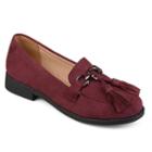 Journee Collection Capri Women's Loafers, Size: 9, Drk Purple