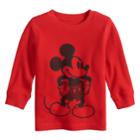 Disney's Mickey Mouse Baby Boy Thermal Graphic Tee By Jumping Beans&reg;, Size: 12 Months, Med Red