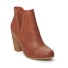 Lc Lauren Conrad Courtship Women's Boots, Size: 5 Wide, Brown