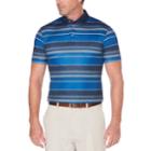 Men's Grand Slam Regular-fit Space-dyed Performance Golf Polo, Size: Small, Brown Over