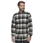 Men's Croft & Barrow&reg; True Comfort Plaid Classic-fit Flannel Button-down Shirt, Size: Large, Dark Grey