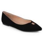 Journee Collection Hildy Women's Pointed Toe, Girl's, Size: 6, Black