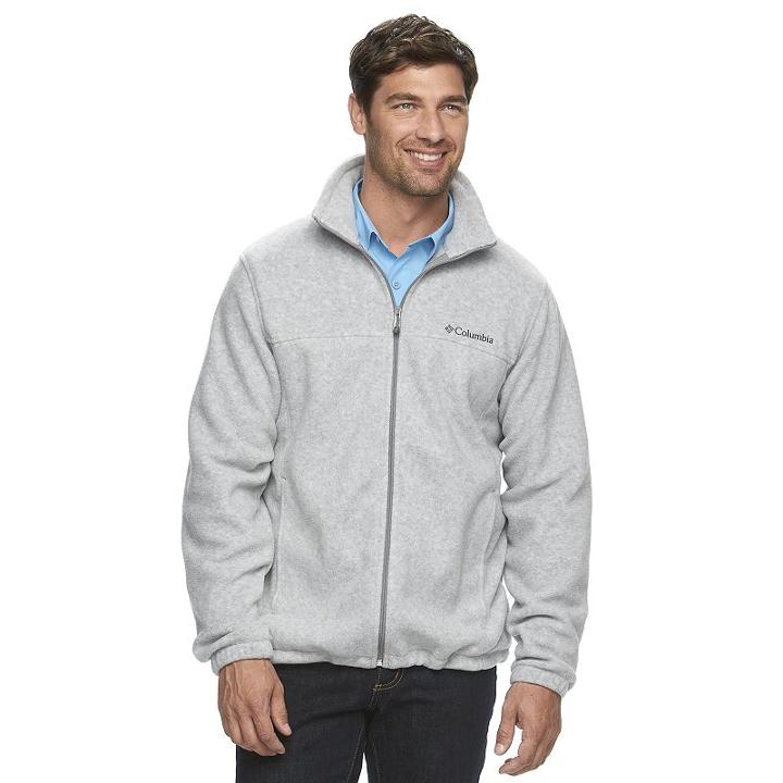 Big & Tall Columbia Flattop Ridge Fleece Jacket, Men's, Size: 2xb, Grey Other