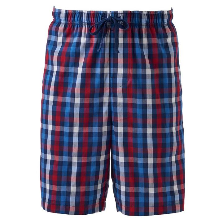 Men's Croft & Barrow&reg; True Comfort Stretch Sleep Shorts, Size: Xl, Med Red