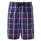 Men's Croft & Barrow&reg; True Comfort Stretch Sleep Shorts, Size: Xl, Med Red