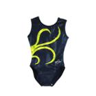 Girls 2-10 Obersee Gymnastics Leotard, Girl's, Size: Large, Blue (navy)