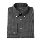 Men's Croft & Barrow&reg; Fitted Solid Easy Care Button-down Collar Dress Shirt, Size: 20 36/7b, Black
