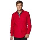 Big & Tall Chaps Classic-fit Solid Button-down Shirt, Men's, Size: Xxl Tall, Red