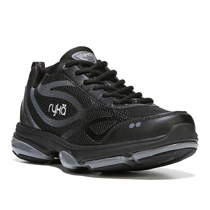 Ryka Devotion Xt Women's Cross Training Shoes, Size: 9.5 Wide, Black