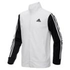Boys 8-20 Adidas Colorblock Track Jacket, Size: Large, White
