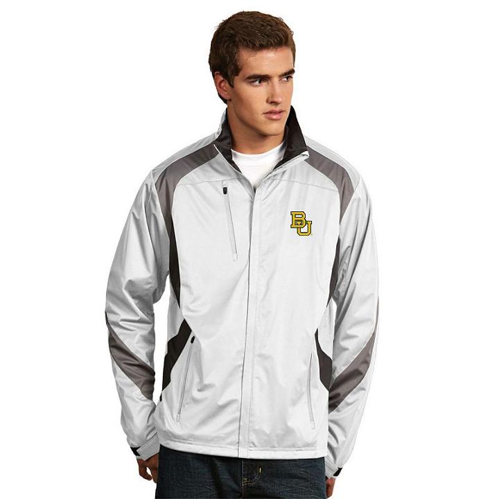 Antigua Baylor Bears Tempest Desert Dry Xtra-lite Performance Jacket - Men, Size: Small, White