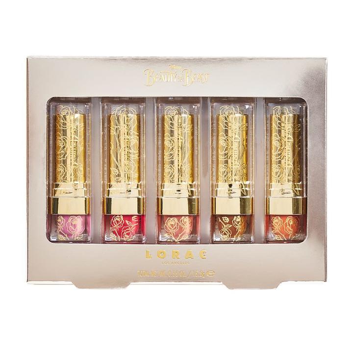 Disney's Beauty And The Beast Lipstick Collection By Lorac, Multicolor