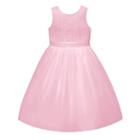 Girls 7-12 American Princess Lace Bodice & Tulle Skirt Dress, Girl's, Size: 12, Pink Ovrfl