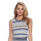 Women's Juicy Couture Striped Tank, Size: Xl, Beige Over