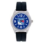Men's Game Time New York Rangers Varsity Watch, Black