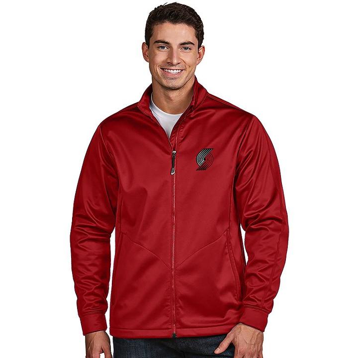 Men's Antigua Portland Trail Blazers Golf Jacket, Size: Xxl, Dark Red