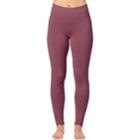 Women's Cuddl Duds Smooth Layer Leggings, Size: Small, Brt Red