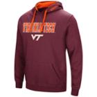 Men's Virginia Tech Hokies Pullover Fleece Hoodie, Size: Xl, Brt Red