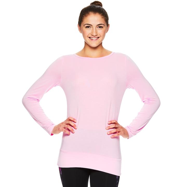 Women's Gaiam Adore Strappy Back Yoga Top, Size: Medium, Green