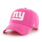 Women's '47 Brand New York Giants Miata Clean Up Adjustable Cap, Pink