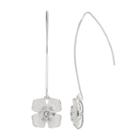 Dana Buchman Poppy Nickel Free Threader Earrings, Women's, White