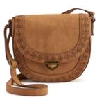 Sonoma Goods For Life&trade; Willa Saddle Crossbody Bag, Women's, Red/coppr (rust/coppr)