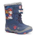 Paw Patrol Chase & Marshall Toddler Boys' Light-up Water-resistant Winter Boots, Boy's, Size: 11, Blue (navy)