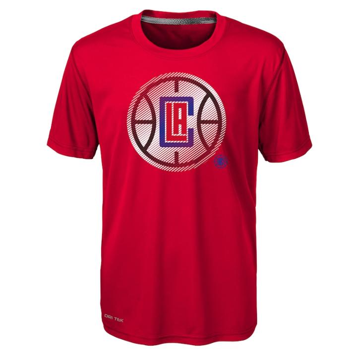 Boys 8-20 Los Angeles Clippers Motion Offense Tee, Size: Xl 18-20, Red