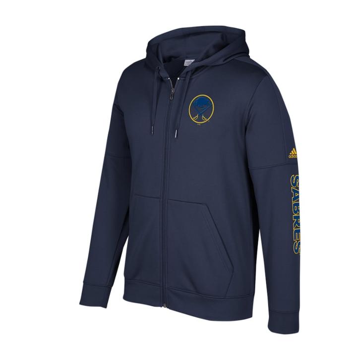 Men's Adidas Buffalo Sabres Passing Lanes Hoodie, Size: Xxl, Blue (navy)