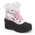 Itasca Sleigh Bell Girls' Waterproof Winter Boots, Girl's, Size: 5, White