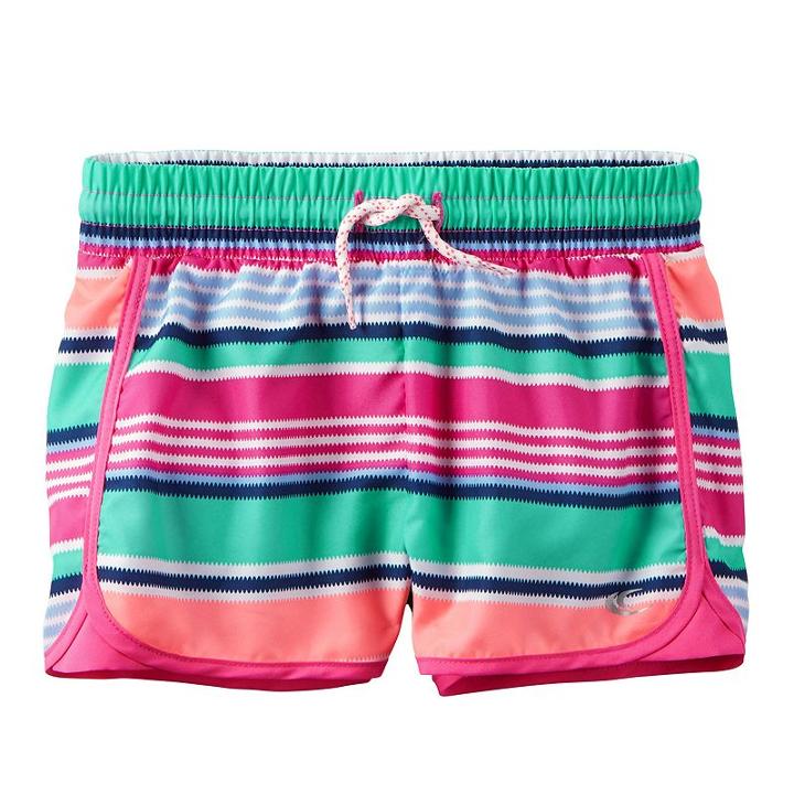 Baby Girl Carter's Print Active Shorts, Size: 7, Ovrfl Oth