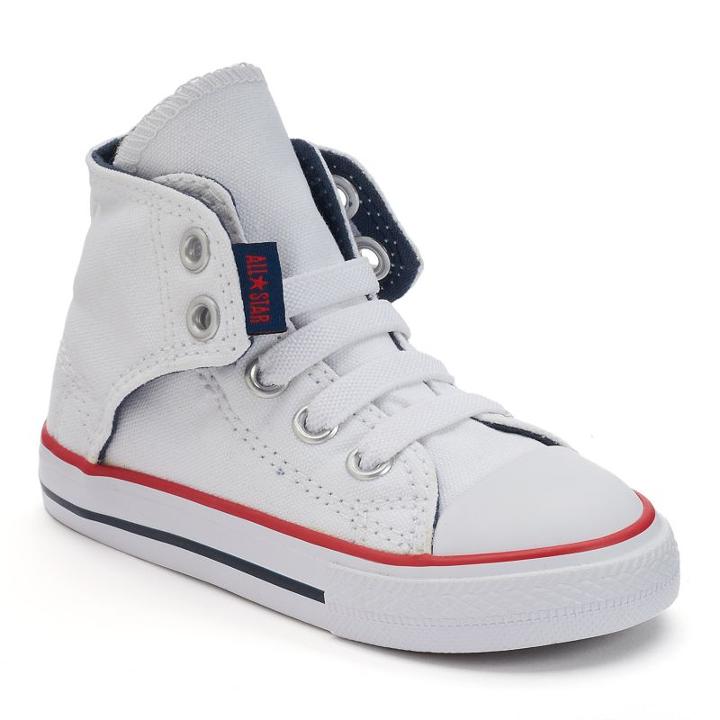 Baby / Toddler Converse Chuck Taylor All Star Easy Slip High-top Sneakers, Toddler Boy's, Size: 9 T, White Oth