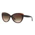 Dkny Dy4125 57mm Cat-eye Gradient Sunglasses, Women's, Med Brown