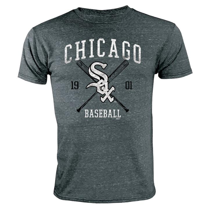 Boys 8-20 Chicago White Sox Stitches Printed Tee, Size: Xl 18-20, Black