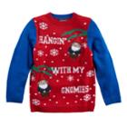 Boys 8-20 Christmas Gnomes Sweater, Size: Xl, Multicolor