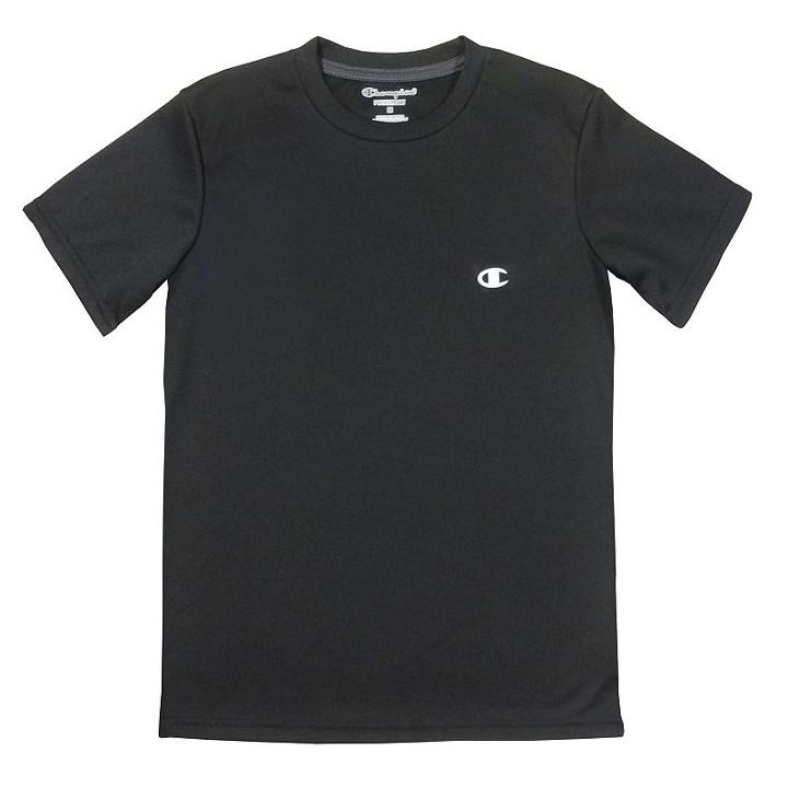 Champion Solid Tee - Boys 4-7, Boy's, Size: 4, Black