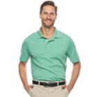 Men's Croft & Barrow&reg; Signature Interlock Polo, Size: Xxl, Med Green