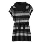 Girls Plus Size It's Our Time Splitneck Striped Sweater Tunic, Girl's, Size: Xxl Plus, Ovrfl Oth