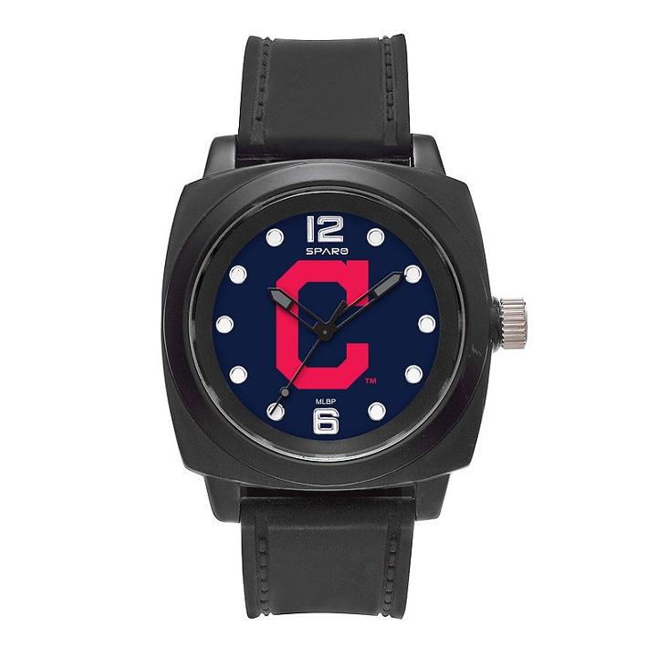 Sparo, Men's Cleveland Indians Prompt Watch, Multicolor