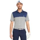 Men's Izod Tee Time Classic-fit Colorblock Performance Golf Polo, Size: Small, Grey