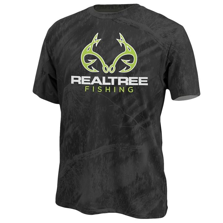 Men's Realtree Cast Performance Wind Shirt, Size: Xl, Black