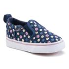 Vans Asher Animal Skate Shoes - Toddler Girls, Girl's, Size: 10 T, Med Blue